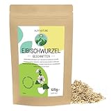 Alpi Nature Eibischwurzel Tee 125g, Marshmallow Root geschnitten und ungeschält, Eibisch Tee