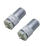 Mini-Luftpumpenmotor DC 6 V für Sauerstoff des Aquariumtanks, zirkulierend, 370 Mikro-Luftpumpe für Blutdruckmessgerät (2 Stück)
