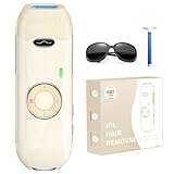 Haarlosy IPL Geräte Haarentfernung, Schmerzfreie Dauerhafte Haarentfernung Laser mit IGBT Technologie, Ideal für zu Hause an Körper, Achseln, Gesicht und Beinen, für Damen Herren