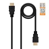 PRENDELUZ Nanocable 10.2.0 HDMI-Kabel 4K @ 60 Hz 18 Gbit/s A/M-A/M 2