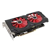 8 GB GDDR5 -Grafikkarte, Gaming -PC -Grafikkarte mit HD -Multimedia- und DVI -D -Ausgangsports, PCI Express 3.0 -Steckplatz, 2 Lüfterkühlsystem