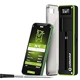 Outdoorchef Easy Check Single Bluetooth Grillthermometer - Kabelloses Fleischthermometer mit App, 1 Fühler, 200 m Reichweite, spülmaschinenfest, für BBQ, Grill & Smoker