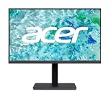 acer Vero B247YEbmiprzxv Monitor 23,8 Zoll (60 cm Bildschirm) Full HD, IPS, 100Hz HDMI/DP, 75Hz VGA, 4ms(GTG), DP 1.2, HDMI 1.4, höhenverstellbar, drehbar, FreeSync, USB HUB