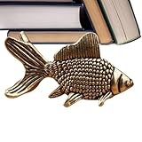Générique Fischfiguren, kleine Tierskulptur, Retro-Fisch, Dekoration für Meerestiere für Büro, Tisch oder