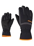 Ziener LEJANO Kinder AS Ski-Handschuhe/Wintersport | Wasserdicht Atmungsaktiv, black/graphite, 6,5