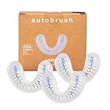 AutoBrush Doppelseitiger Ersatzbürstenkopf aus Nylon, für Erwachsene und Kinder (Erwachsene, Standard, 3 Stück)
