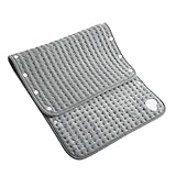 Heizmatte, 60 x 30 cm – weiches Heizkissen, vielseitig, sichere Heizung | tragbare elektrische für Arbeit zu Hause Entspannung Menstruation Nacken Knie Bett Stuhl