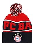 FC Bayern München I Bommelmütze I Unisex I Mehrfarbig