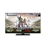 Panasonic TX-50MX600E, 50 Zoll 4K Ultra HD LED Smart TV, High Dynamic Range (HDR), Linux TV, Dolby Atmos & Dolby Vision, Google Assistant & Amazon Alexa Unterstützung, Bluetooth, Schwarz