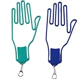 sojupcal Golfhandschuhspanner, ABS, Links und rechts, Golfhandschuhhalter, Halter, Formwerkzeug, Golfhandschuhtrockner, Formwerkzeug, Zubehör, Golfhandschuh-Wartung