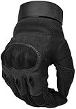COZOME Motorradhandschuhe Herren, Starke Handschuhe Motorrad mit Protektoren, Sommer Atmungsaktiv Handschuhe mit Touchscreen für Motocross, Quad, Moped, Roller, Mountainbike
