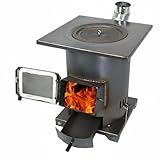 JISADER Edelstahl Propan-Kochfeld Camping