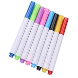 LAPYAPPE 8Stücke Farbige Whiteboard Marker Trocken Abwischbar für Kreative Planung und Malerei für Schule und Büro