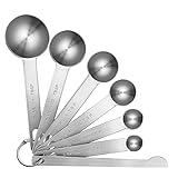 Edelstahl Messlöffel Set mit Gramm Messung,Measuring Spoon Sets For Liquid And Dry Ingredients