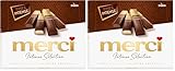 merci Finest Selection Herbe Vielfalt – 1 x 250g – Gefüllte und nicht gefüllte Schokoladen-Spezialitäten (Packung mit 2)