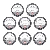 Analoges Manometer Differenzdruckmessgerät mit Anti-Vibrations-Funktionen für konsistente und zuverlässige Druckmessung (0-750 Pa)
