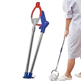 Abfallsammler-Greifer – 92 x 13 cm großes, faltbares Greifwerkzeug, starker Griffarm, Verlängerung aus Aluminiumlegierung für die Abfallsammlung | Outdoor-Reinigungshilfe für mobile Senioren. Garten h