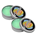 Tattoo Creme, Tattoo Creme Frisches Tattoo,Tattoo Brightening Aftercare Balm,Tattoopflege Creme Für Die Tägliche Tattoo Pflege Zur Förderung Der Heilung, Verstärkt Tattoo Farben (2)
