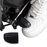 AUTODOMY Motorrad Schuhschutz Stiefel, Schalthebelabdeckung, Schuhschützer, Rutschfest | Schaltschutz für alle Motorrady | Motorrad Schalt Gummi 5,5x4 cm