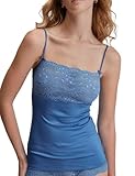 CALIDA Damen Sensual Secrets Spaghetti Top, Riviera Blue, 40 DE/42 DE