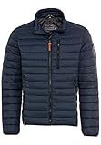 camel active Herren Leichte Steppjacke ohne Kapuze Dunkelblau menswear-58