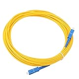 Naroote ATT -Glasfaserkabel, 10 M/11YD SC an SC Duplex Faser Patchkabel -Jumper Kabel Glasfaser Internetkabel Einen Moden Patchkabel