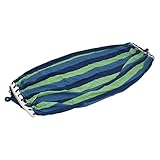Abaodam Outdoor Hängematte Camping Hängematte Strapazierfähigem Canvas für Reisen und Garten Gestreift für Unterwegs Freien