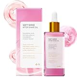 Erdbeerhaar -Aftershave -Öl, Beruhigend Nach Rasender Öl Für Frauen, Feuchtigkeitsspendende Formel Für Glatte Und Bequeme Haut
