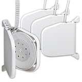 INOVATEC Rollladen Gurtwickler weiß aufklappbar Mini 5,5 m Gurtband Aufputz Schaniersystem [2 Stück, 4 Stück], Anzahl:4