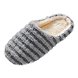 Damenschuhe 42 5 Japanische Frühlings-Herbst-Winter-Paar-Stumm-weicher Boden-Heimhausschuhe Männer und Frauen Holzboden rutschfeste Silent-Baumwollhausschuhe Warme Schuhe Wasserdicht Damen