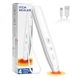 Elektrischer Insektenstichheiler – Schnelle Hilfe Juckreiz durch Mückenstiche, ohne Chemie, wiederaufladbar & kompakt, 4-stufige Temperaturregelung