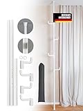 Bondelia Lisa Kleiderständer | Teleskop Kleiderstange ohne Bohren [STECKBAR] Coat Rack Offener Kleiderschrank System - verschiedene Varianten zur Wahl