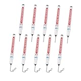 YLYDMY 10 Stück Tieflochmarker,Bohrlochmarker,Langlochmarker,Markierungsstift,Lochmarkierer (Schwarz)