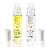 MKNZOME Nagelhautöl, 2er-Pack Roll-On-Nagelöl-Behandlung, Feuchtigkeitsspendender und Pflegender Nagelhautöl-Stift für Nägel, Nagelhautpflege-Set zur Reparatur Rissiger und Trockener Nägel