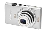 Canon IXUS 125 HS Digitalkamera (16 MP, 5-fach opt. Zoom, 7,5cm (3 Zoll) Display, Full HD, bildstabilisiert) silber