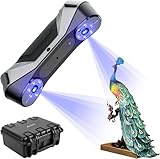 Creality Raptor 3D Scanner, Handscanner mit 0.02mm Genauigkeit, industrielles blaues Licht, Anti-Shake Tracking, bis zu 60FPS Scanning Speed Support 5-2000mm Objekte für Windows Mac