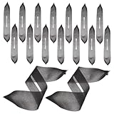 DECOMELODY 50 Stück Teiliges rutschfeste Kleiderbügel Schutzabdeckungen aus Langlebigem Schwamm für Drahtkleiderbügel Schutz vor Kratzern und Verrutschen bei Jacken und Anzügen