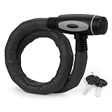 DANSI Panzerschloss Fahrrad I sicherer Diebstahlschutz mit 2 Schlüsseln I Fahrrad schloss, bike lock, Fahrradschloss, Fahrradschlösser, E-Bike
