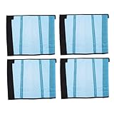 Abaodam 4 Stück Atmungsaktive Langlebige Pferdebeinschützer aus Netzmaterial mit Stabilen Seitenstäben Vielseitig Einsetzbar für Effektiven Fliegenschutz und Komfort bei Warmem Wetter in