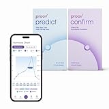 Proov Predict & ConfirmTM | Predict The Fertile Window and Confirm Successful Ovulation with one Dual-Hormone Test kit | 15 LH Tests and 5 FDA Cleared PdG Tests | One Cycle Pack