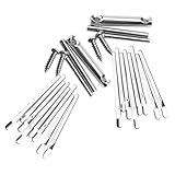 BESPORTBLE 8 Sätze DIY Kalimba Daumenklavier Tasten Fingerklavier Metallkörper Melodischer für Anfänger Freizeit Schule Outdoor Camping