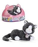BABY born Meine Katze Cookie - Kuscheltier mit Sound & Vibration - Inkl. Katzenkörbchen - Funktioniert mit Batterien - Geeignet für Kinder ab 3 Jahren