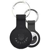 Tactical Original Schutzhülle Schlüsselanhänger Premium Taghalter für Apple Airtag Beam Silicon Black (Schwarz)