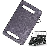 Golf Cart Seat Cover, rutschfest, wasserfest, für Golfcart, staubdicht, für Seat Cushion, Travel Sports Seat Covers, Golf Cart Zubehör, Cart Seat Cover, langlebig, Golf Cart