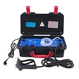 Qussse 3KW Tragbar Hochdruck Dampfreiniger Mehrzweck Handdampfreiniger, Zwei Reinigungsmodi, für Hartböden, Fliesen, Teppichböden, Möbeln, Fenstern und Autoteilen