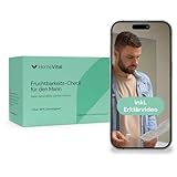 HomeVital Fruchtbarkeitstest für Männer für Zuhause - Spermatest bei Kinderwunsch - Spermientest zur Überprüfung der Spermienqualität & Zeugungsfähigkeit - Fruchtbarkeit Test