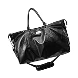 Limtula Ergonomische Reisetasche Verschleißfeste PU Schultertaschen Große Handtasche Für Kurze Geschäftsreisen Outdoor Abenteuer Stilvolle Übernachtungstasche