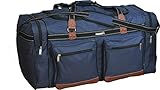Foolsgold Extra große 120L Reisetasche Holdall Tasche Dunkelblau
