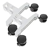 SOLUSTRE 2 Stück Infrarot heizkörper Standfüße mit Drehbaren Stabiler Standfuß mit Schrauben Belastbar und Passend für Verschiedene Infrarotheizungen Praktisch für Flexible Nutzung Zuhause