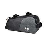 FZSECRIU 1 Stück fahrradtasche Rahmen，rahmentasche Fahrrad，fahrradtasche rahmentasche，Fahrrad Taschen Rahmen，rahmentasche MTB，Bike Frame Bag，rennrad Tasche Rahmen，fahrradrahmen Tasche